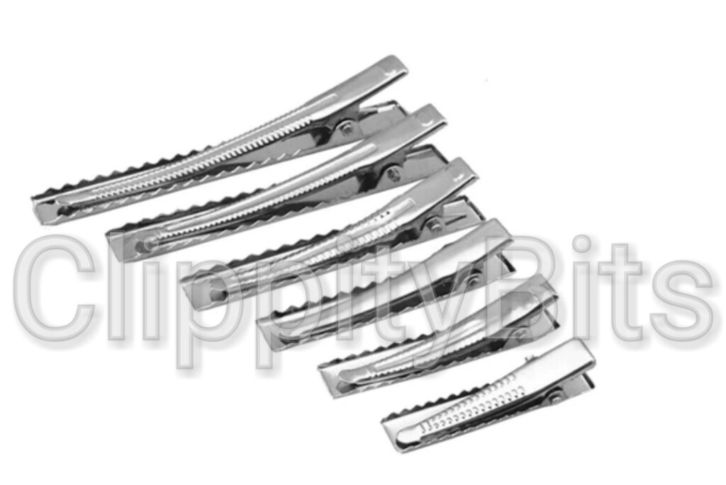Single Prong Alligator Clips With Teeth Aligator Stainless Steel Clips KIH2 
